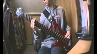 Marooned Fretless Bass cover - Pink Floyd