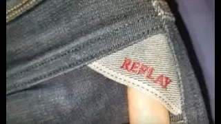 How to spot original Replay jeans.