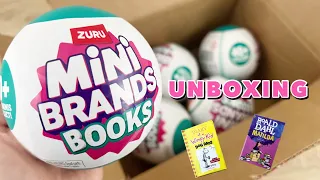 Zuru Mini Brands Books! | Unboxing Target Haul What's Inside? Cutest Mini Books for Book Lovers Pt.1