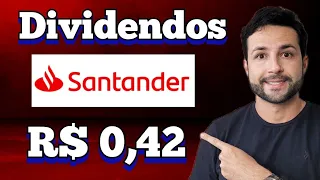 💰 DIVIDENDOS SANTANDER, Vale a Pena?