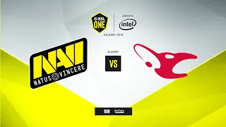 Na`Vi vs. mousesports - ESL One: Cologne 2019 - map3 - de_train [MintGod & CrystalMay]