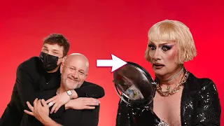 Transforming his DAD into a DRAG QUEEN | First Time in Drag