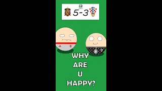 Spain vs Croatia | Why are you HAPPY Croatia !?