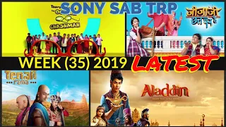 Sony sab all shows trp week 35/2019 (Bollywood spoiler)