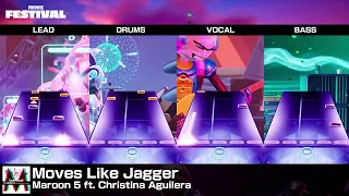 [Fortnite Festival] Moves Like Jagger (Expert Full Band, 100% Flawless)