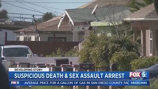 Suspicious Death, Sex Assault Arrest