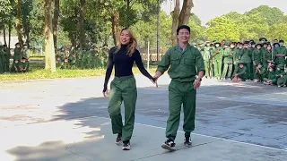 | BẢN FULL | Màn Khiêu Vũ Đỉnh Cao Tại KhuQuân Sự Của Hai VĐV Vô Địch Châu Á | HOT DANCE Sport |