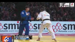 Judo Grand Slam Paris 2017 Final -52kg KELMENDI Majlinda (KOS) vs. TSUNODA Natsumi (JPN)