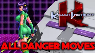 Killer Instinct (SNES) All Danger Moves