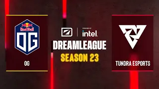 Dota2 - OG vs Tundra Esports - Game 2 - DreamLeague Season 23 - CQ - WEU