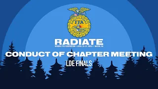 Conduct of Chapter Meeting LDE Finals - 96th Georgia FFA Convention