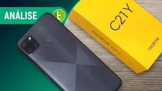 REALME C21Y: Cheap cell phone with NFC, good BATTERY and PERFORMANCE | Review