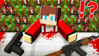 Why ZOMBIE Mikey and JJ ATTACKED JJ in ZOMBIE APOCALYPSE ? - Minecraft (Maizen)