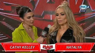 Natalya dice que quiere volver a luchar contra Rhea Ripley - WWE Raw 26/06/2023 (En Español)