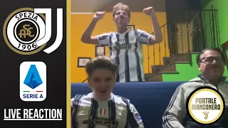 Re RONALDO ci fa IMPAZZIRE! | SPEZIA - JUVENTUS 1-4 | LIVE REACTION TIFOSI JUVENTINI HD