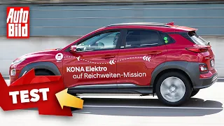 Hyundai Kona Elektro (2020): Reichweiten-Test - Rekord - SUV - Info