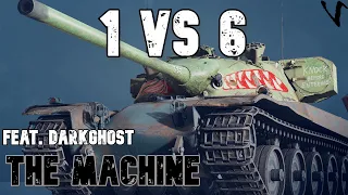 1 vs 6 feat. The Machine: 10K Damage?: Guest Replay - xDarkGhost_btw: World of Tanks Console