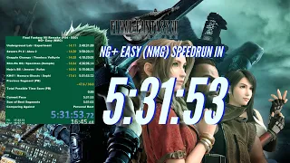 Final Fantasy 7 Remake Speedrun In 5:31:53 [No Commentary]