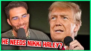 Trump's Getting DESPERATE In New York | Hasanabi Reacts