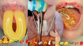 30 Minutes For Sleep ASMR Eating Sounds Satisfying Emoji Food Compilation Mukbang 먹방