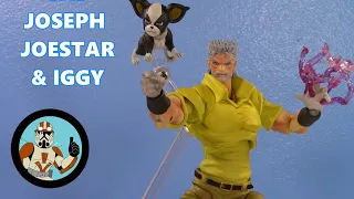 Medicos Super Action Statue JOSEPH JOESTAR & IGGY (Jojo's Bizarre Adventure Part III) | Jcc2224