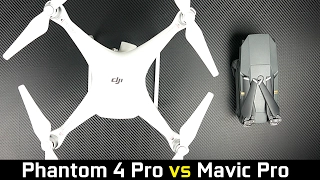 DJI Phantom 4 Pro vs Mavic Pro - What's the Best Drone?