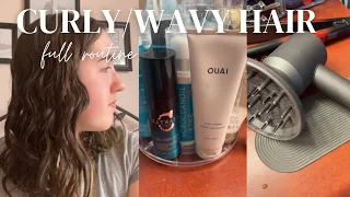 My Curly/Wavy Hair Routine | Camille Elle