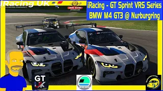 iRacing - GT Sprint VRS series - BMW M4 GT3 @ Nurburgring