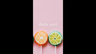 DOLE OUT #shorts