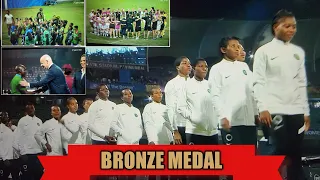 Celebration Moments & Awards to Nigeria Flamingos Bronze Medal Team @ U17 FIFA 2022 Women World Cup