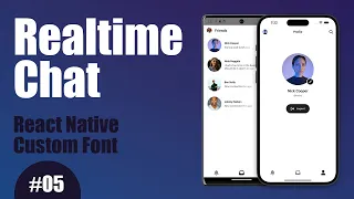 Realtime Chat - 05 React Native Custom Font