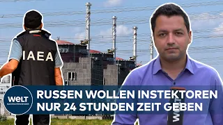 AKW Saporischschja: IAEA-Expertenteam eingetroffen um Kernkraftwerk zu inspizieren | UKRAINE-KRIEG