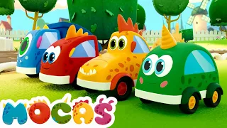 Sing with Mocas! Learn animals song for kids. Nursery rhymes. Baby cartoons & songs for kids.