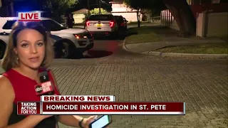 St. Pete Police investigating homicide after man found shot, lying in the street