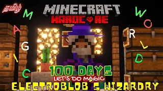 I survived 100 days and i became a wizard Hardcore Minecraft | மைன்கிராப்ட் தமிழில்