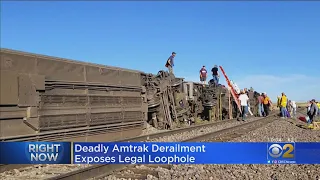 Deadly Amtrak Derailment Exposes Legal Loophole