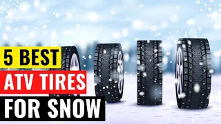 Top 5 Best ATV Tires for Snow in 2023 Best Selling