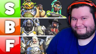 The OFFICIAL Season 9 Midseason Overwatch 2 Hero Tier List