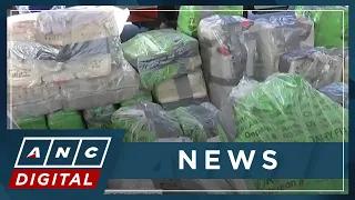 Marcos inspects nearly two tons of illegal drugs seized in Alitagtag, Batangas | ANC