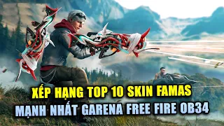 Free Fire | Xếp Hạng TOP 10 Skin FAMAS Mạnh Nhất Trong Garena Free Fire | Rikaki Gaming