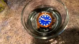 Adding patina to a brass watch in seconds