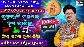 JUPITER TRANSIT 2024 | ବୃହସ୍ପତି ଚଳନ(ସିଂହ ରୁ ବିଛା) | Bruhaspati Chalan | Dr.Bhabani Shankar Mohapatra