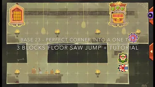 King of Thieves - Extreme Base 23 Solution (Including Saw Jump Tutorial)