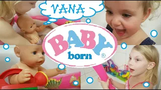 Pojď si hrát💕, epizoda - Vana | Testování hraček, Baby born | Máma v Německu