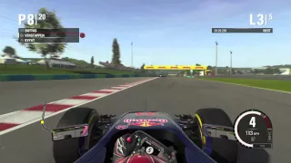 F1 2015 Xbox One Hungarian GP 5 Lap Race Max Verstappen