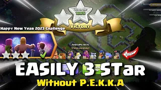 Easily 3 Star Happy  New Year 2023 Challenge in Clash of clans