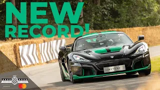 Rimac Nevera sets new Goodwood Hillclimb record