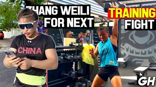 Countdown to Battle: Zhang Weili's Intense Training for Amanda Lemos Challenge!"