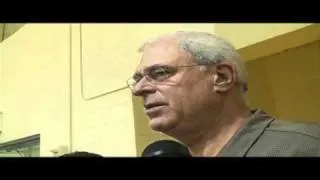 Lakers Coach Phil Jackson on Sasha Vujacic's injury