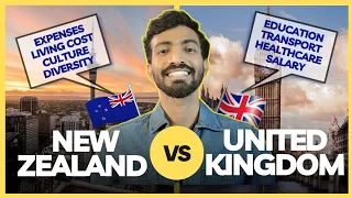 Which country is better live and settle, New Zealand or the UK | UK vs New Zealand | #abroad